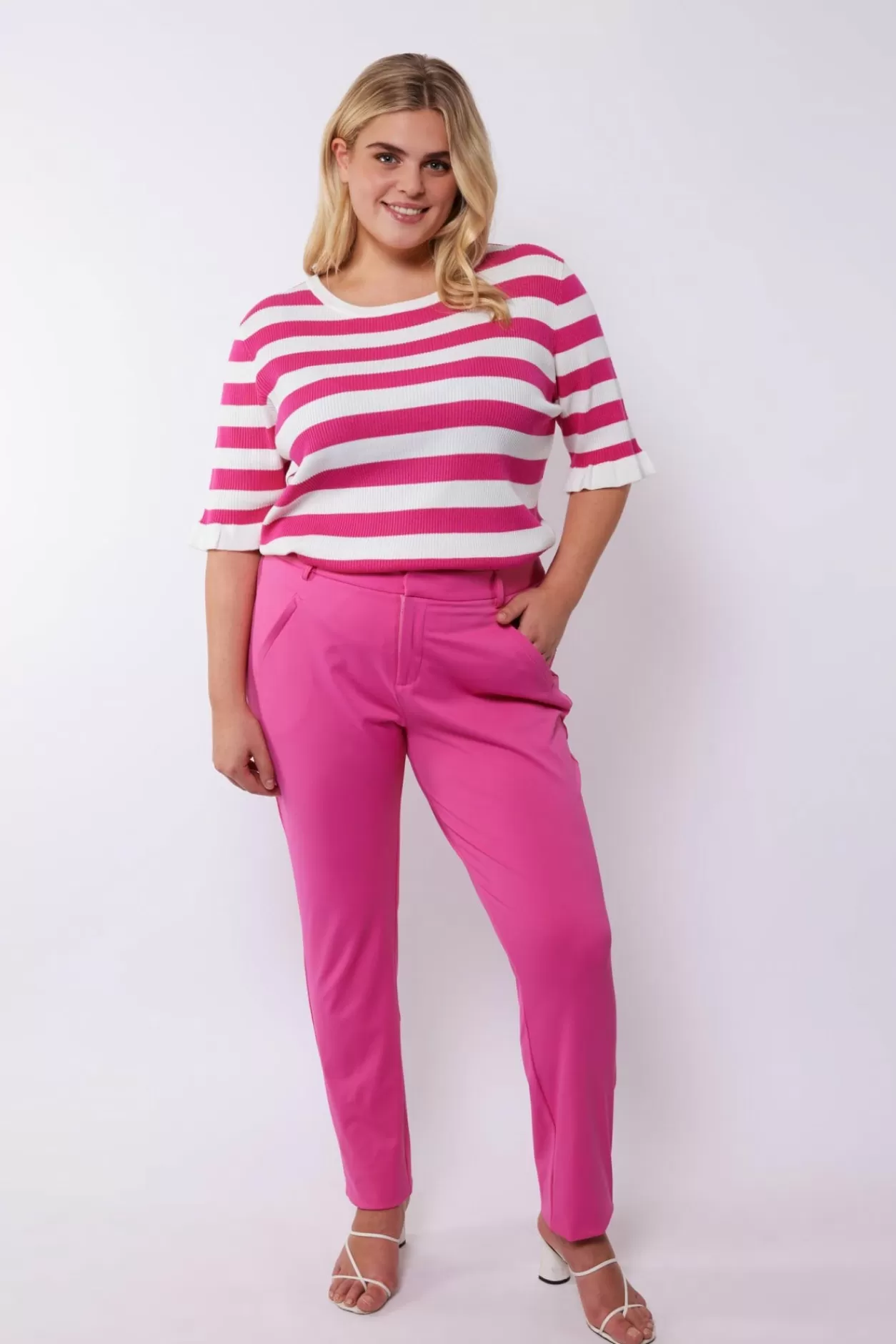 Fashion Exxcellent Vanilla Broek