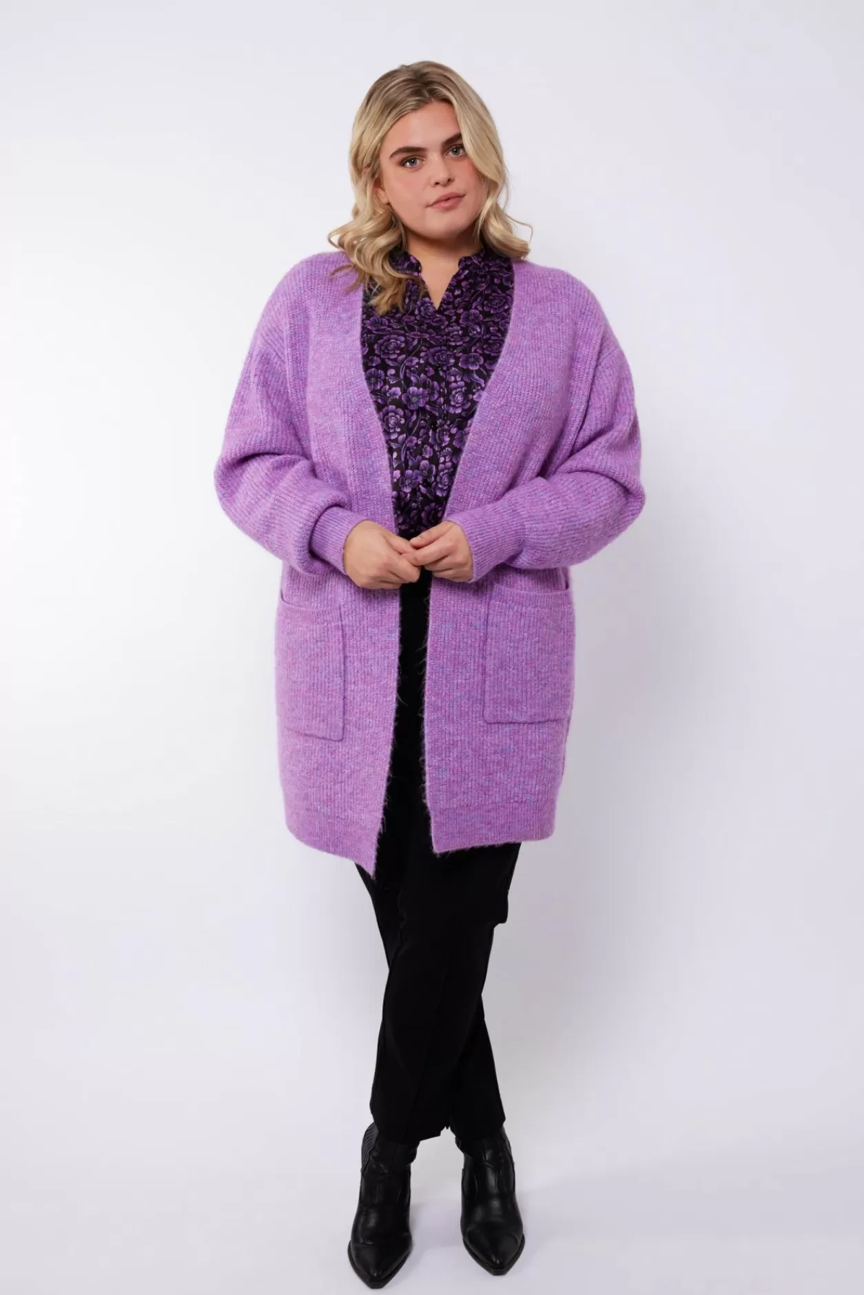 Shop Exxcellent Violet Vest